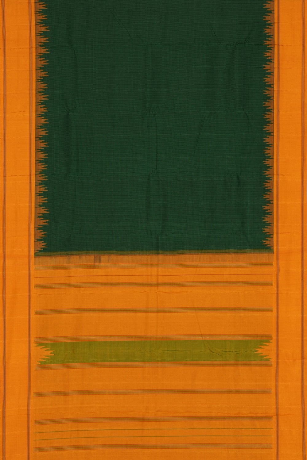 Arani Silk Green Saree