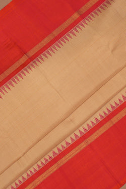 Image of Arani Silk Beige Saree