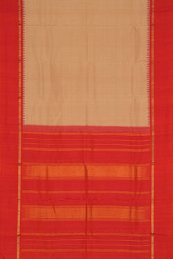 Image of Arani Silk Beige Saree