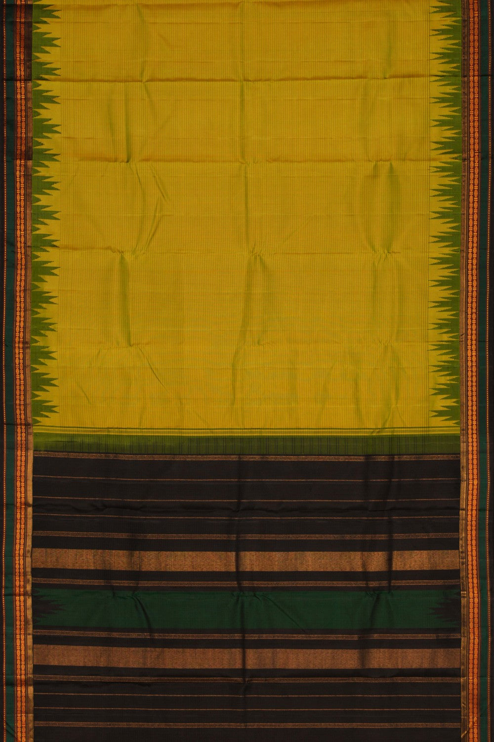 Arani Silk Green Saree