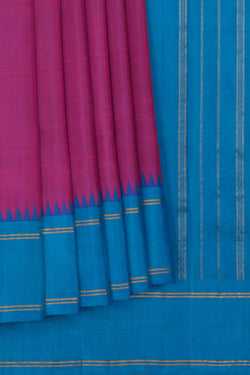 Image of Arani Silk Orchid Purple Saree