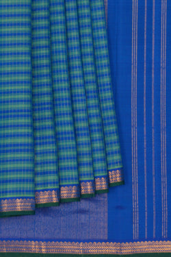 Image of Arani Silk Blue Saree