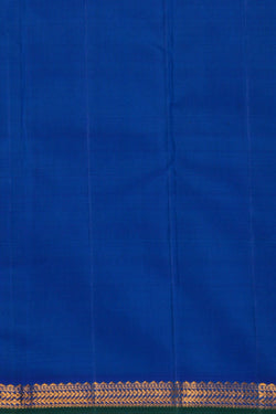 Image of Arani Silk Blue Saree