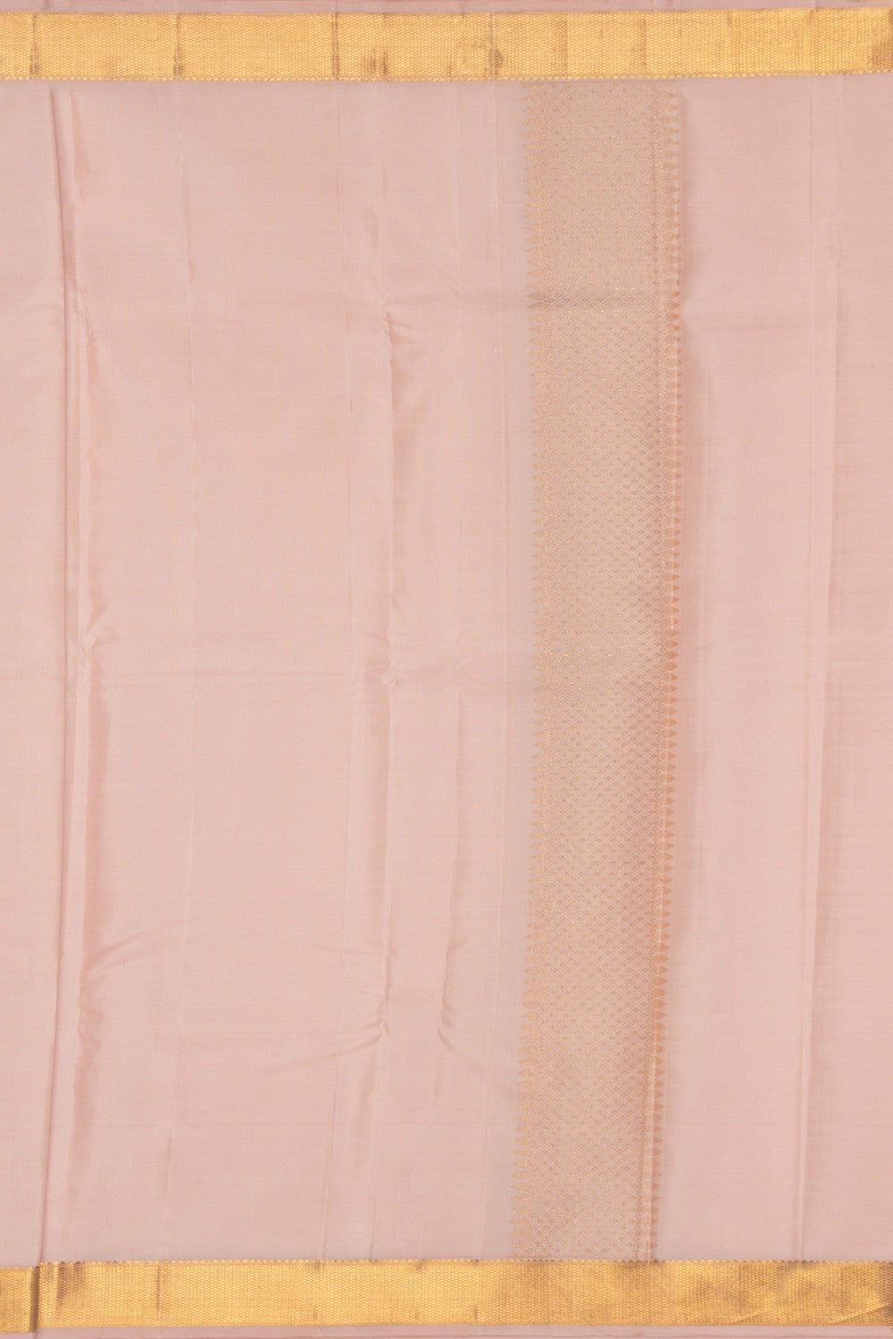 Image of Arani Silk Pink Traditional Dhoti With Kanduva (8 X 4)