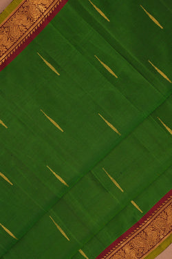 Image of Arani Silk Green Saree