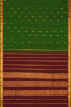 Image of Arani Silk Green Saree