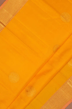 Image of Arani Silk Yellow Saree