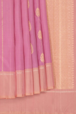 Image of Arani Silk Lavender Purple Saree