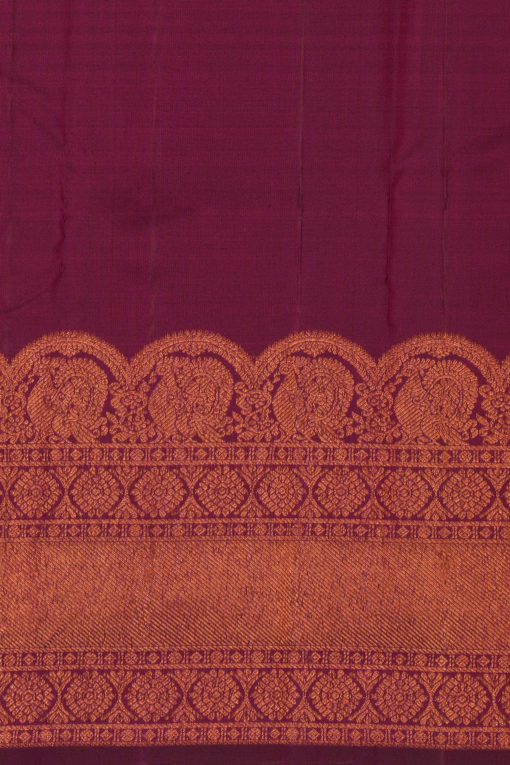 Arani Silk Violet Saree