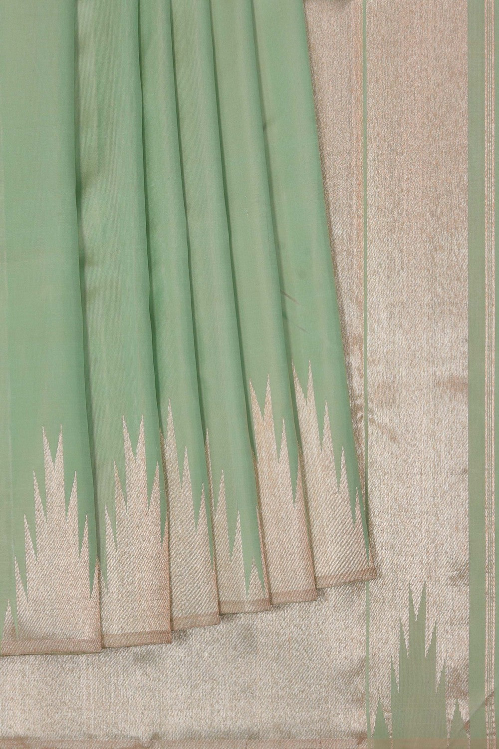 Arani Silk Green Saree