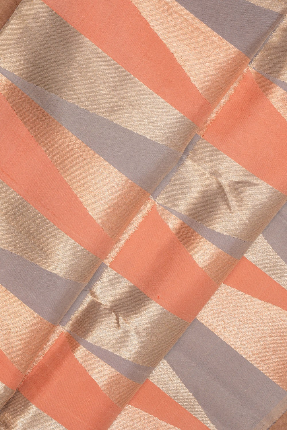 Arani Silk Peach Saree