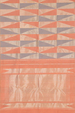 Image of Arani Silk Peach Saree