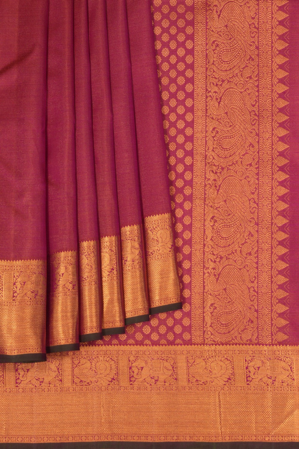 Arani Silk Pink Saree