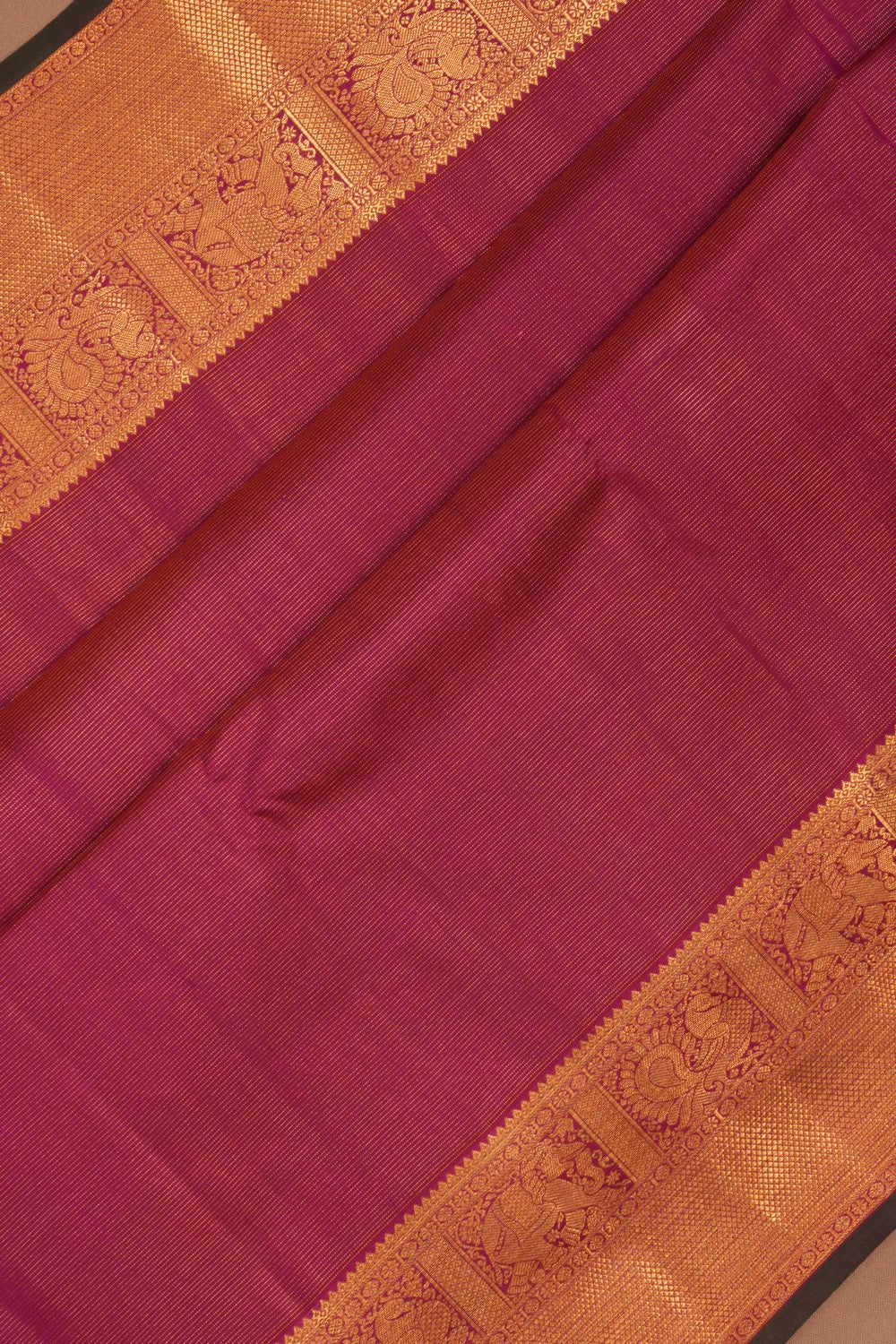 Arani Silk Pink Saree