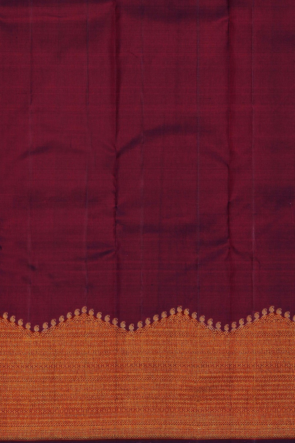 Arani Silk Maroon Saree