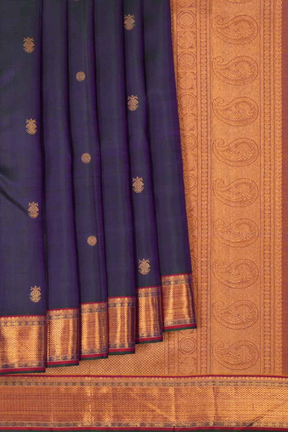 Arani Silk Blue Saree