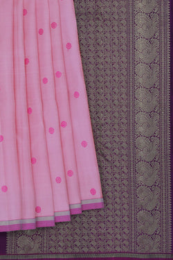 Image of Arani Silk Pink Saree