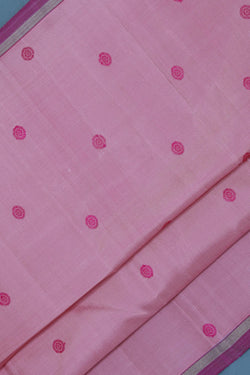 Image of Arani Silk Pink Saree