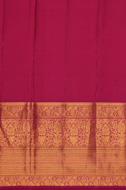 Image of Kanchipattu Brocade Yellow Saree