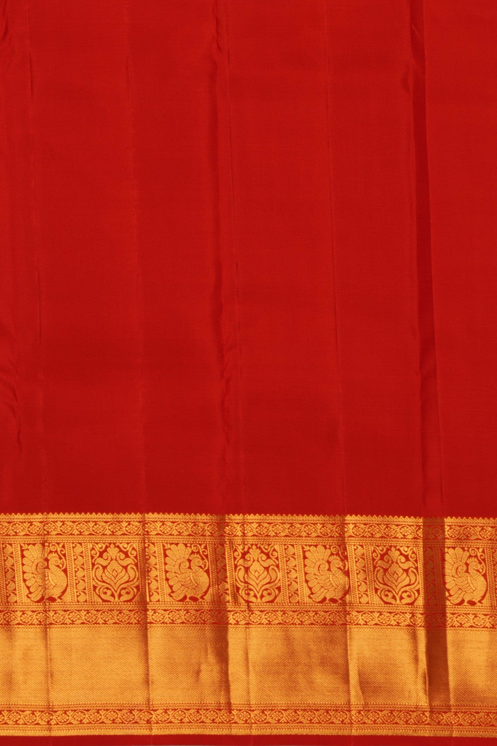 Kanchipattu Brocade Red Saree