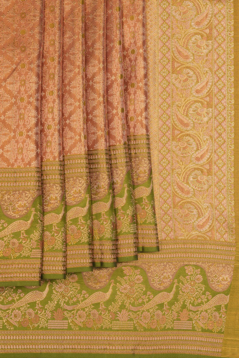 Kanchipattu Tissue Brocade Saree