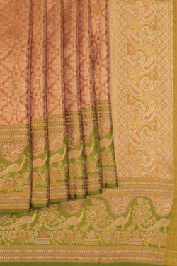 Image of Kanchipattu Tissue Brocade Saree