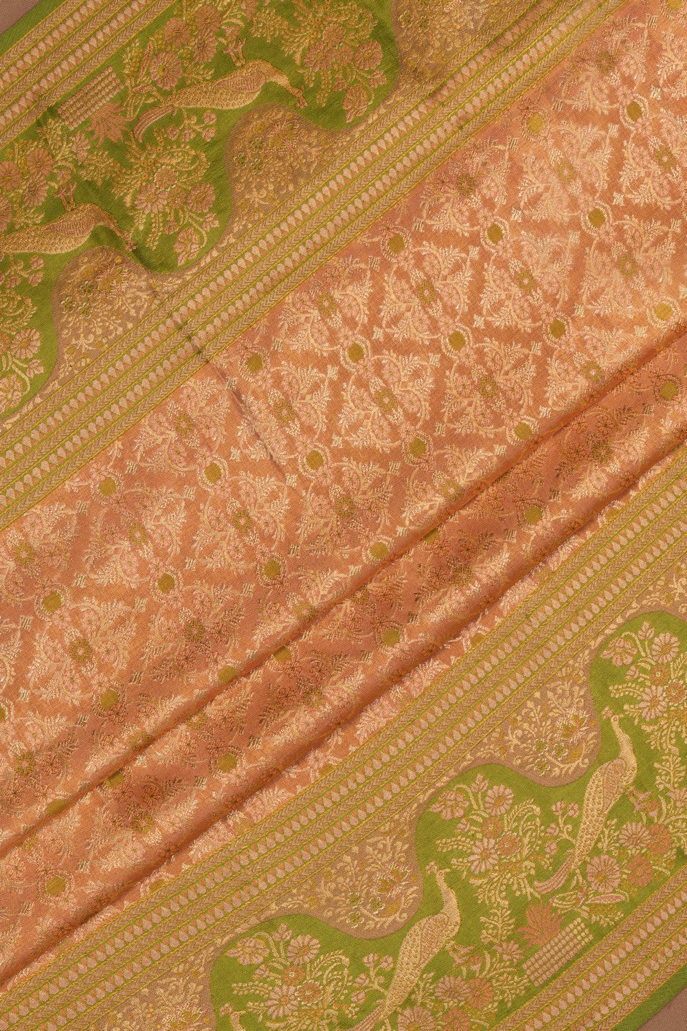 Kanchipattu Tissue Brocade Saree