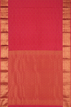 Image of South Silk Kattam Pink Saree