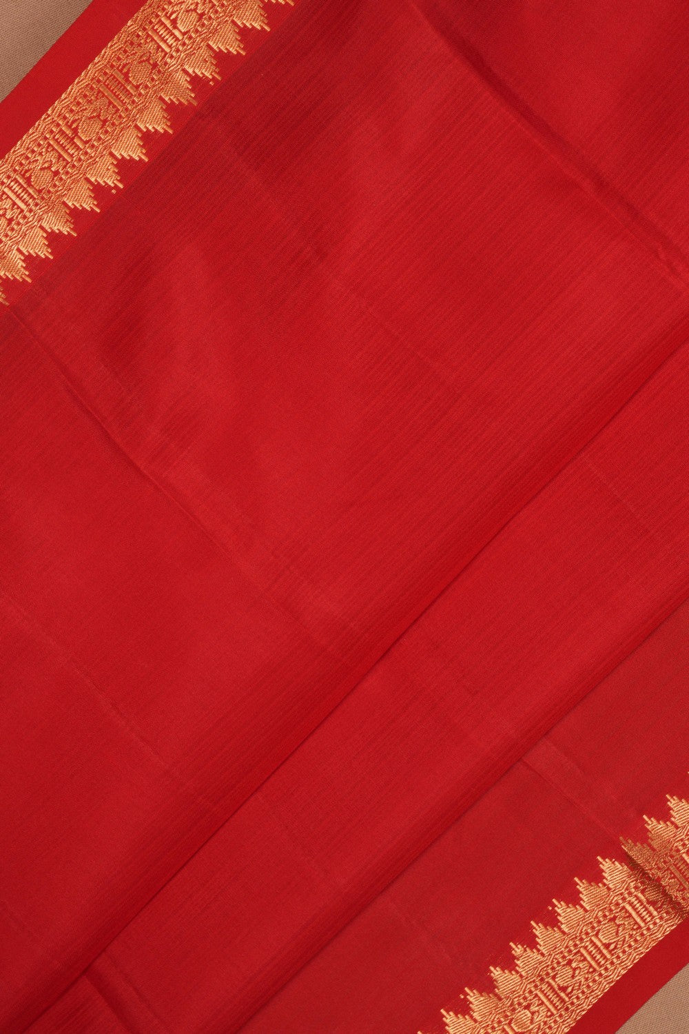 South Silk Red Saree