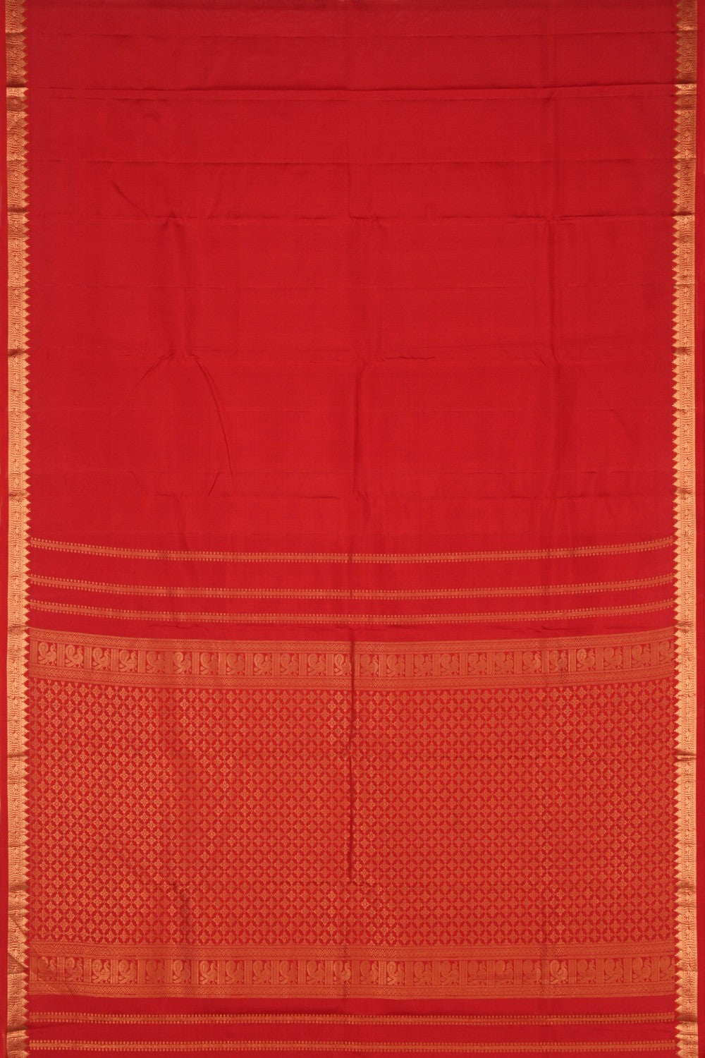 South Silk Red Saree