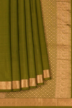 Image of South Silk Green Saree