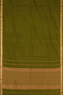 Image of South Silk Green Saree