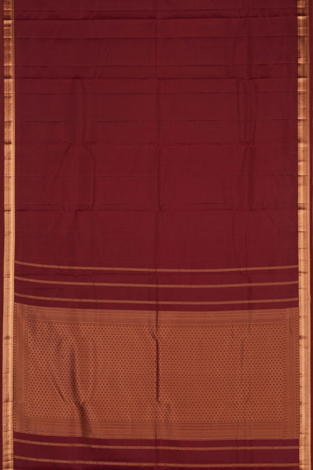 South Silk Maroon Saree