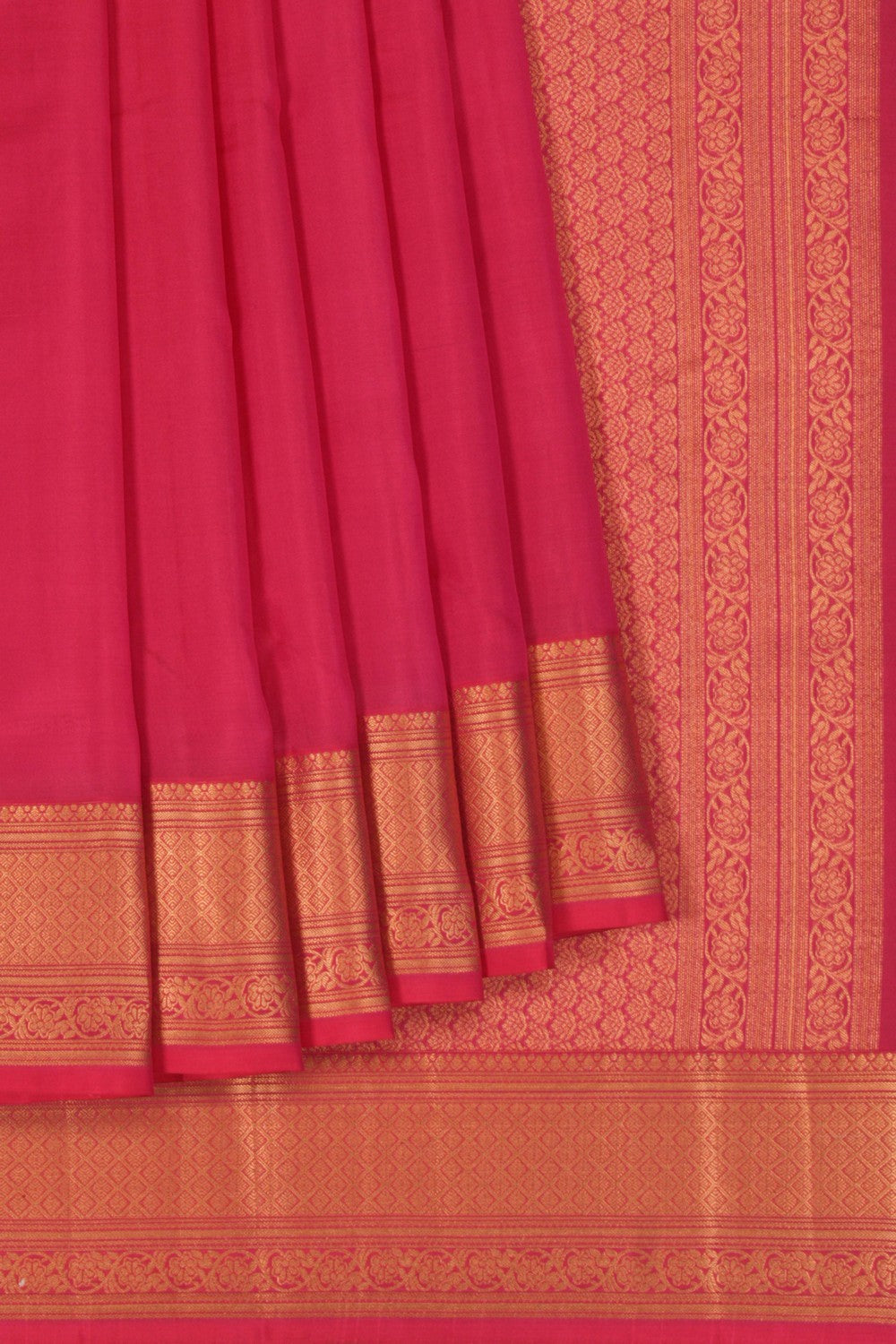 South Silk Pink Saree