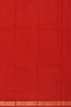 Image of South Silk Kattam Red Saree