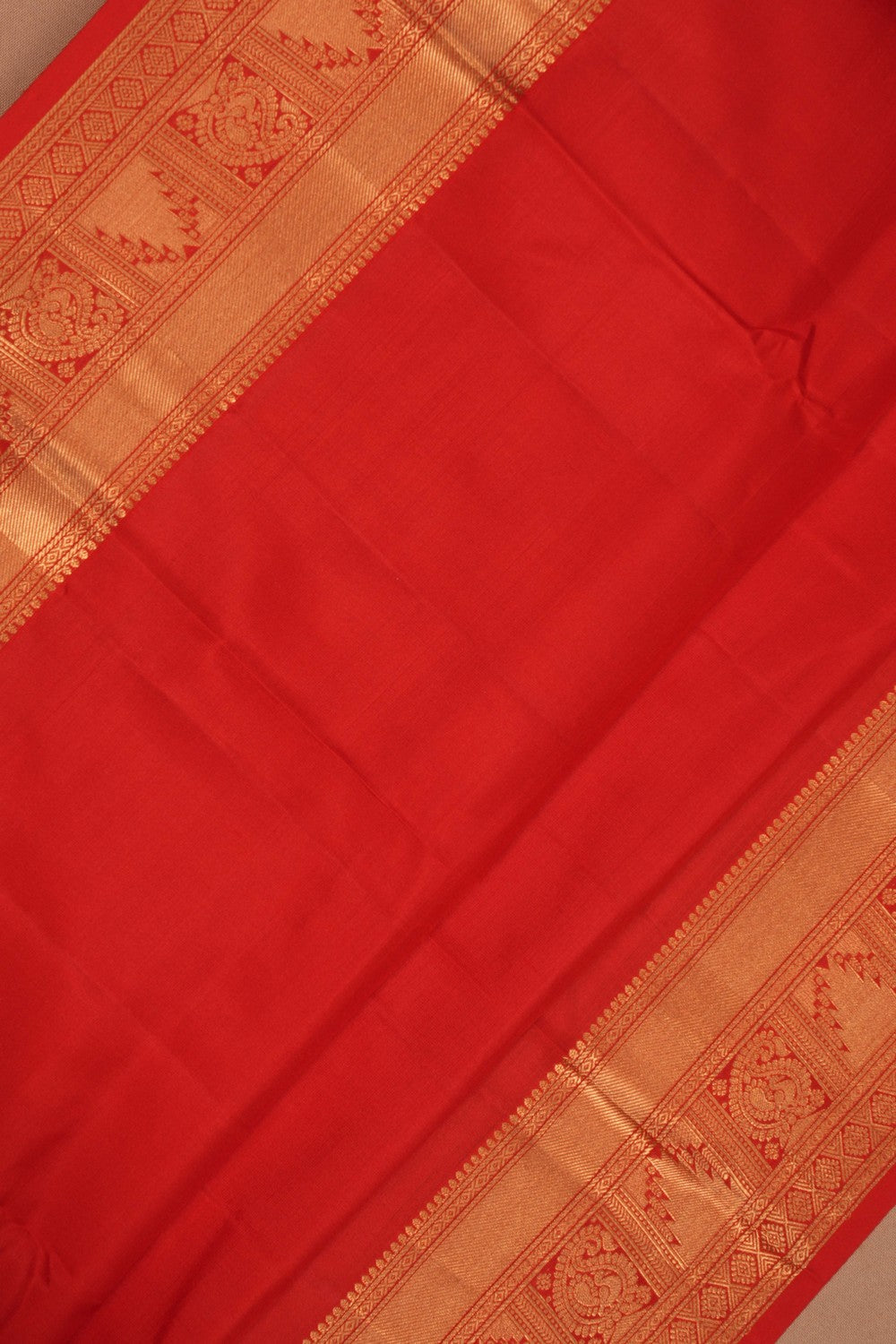 South Silk Red Saree