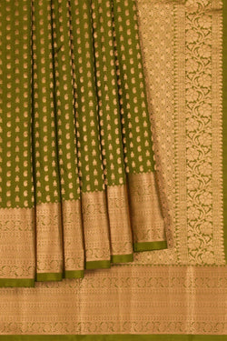 Image of South Silk Green Saree