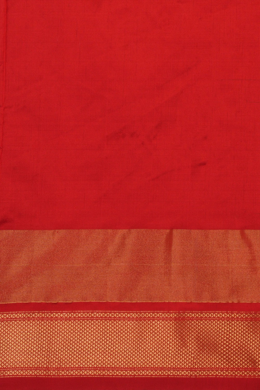 Pochampally Ikat Silk Off-White Saree