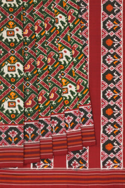 Image of Patan Patola Silk Double Ikat Saree