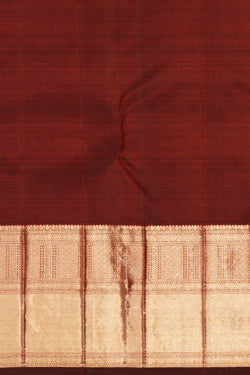 Image of Kanchipattu Brocade Maroon Saree