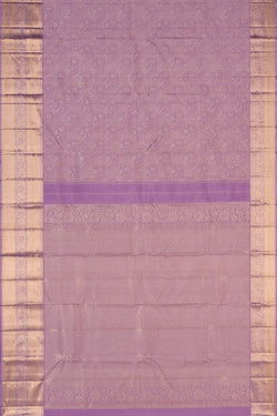 Image of Kanchipattu Brocade Lavender-Purple Saree