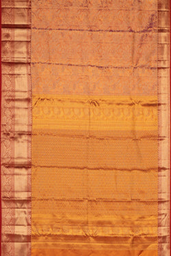 Image of Kanchipattu Tissue Brocade Pink Saree