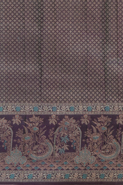 Image of Kanchipattu Brocade Blue Saree