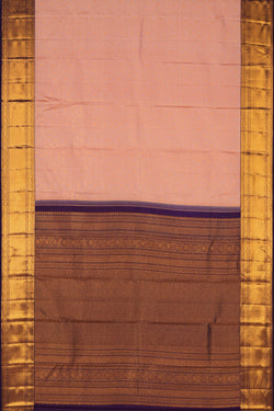 Image of Kanchipattu Brocade Pink Saree