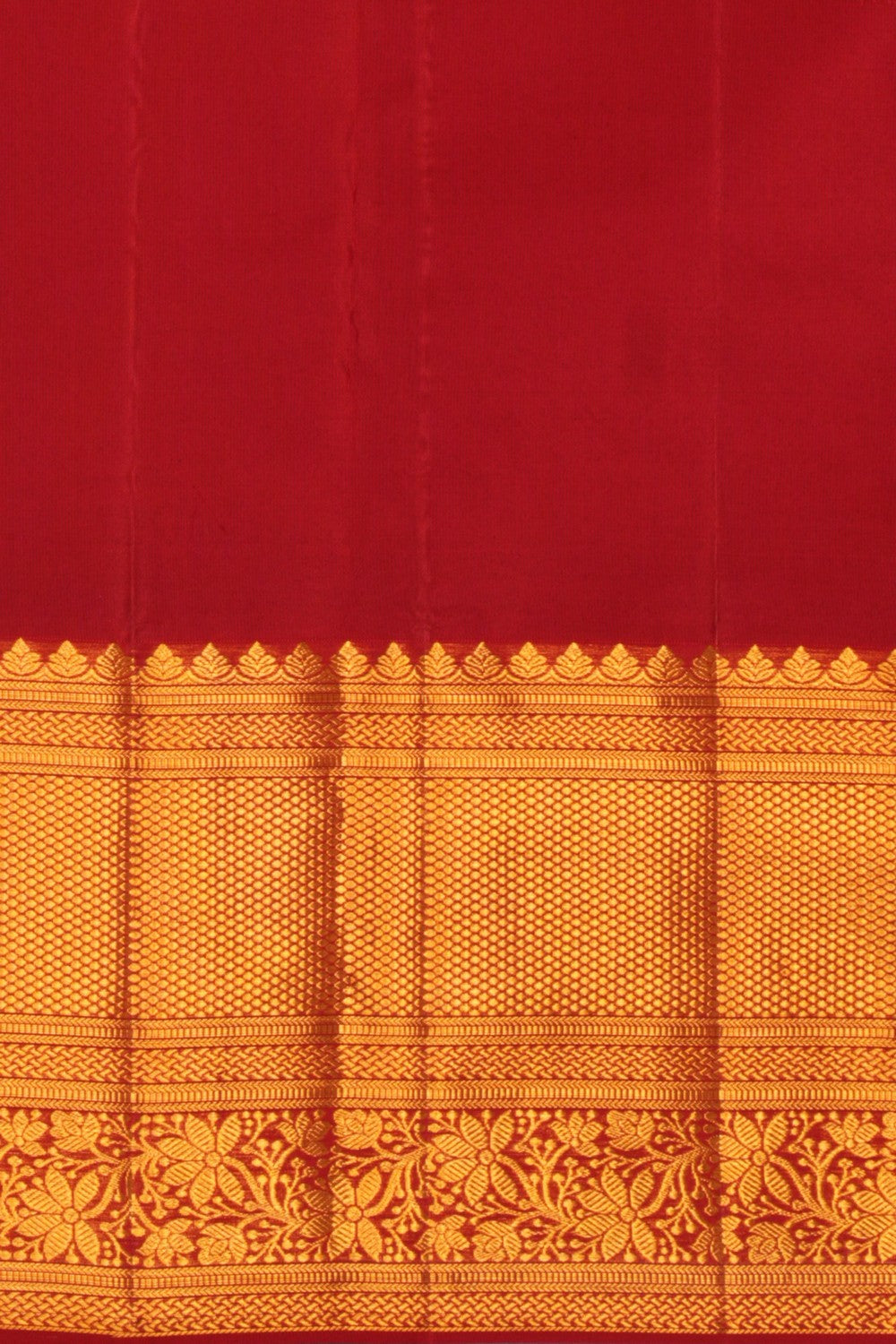 Kanchipattu Brocade Yellow Saree