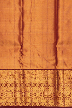 Image of Kanchipattu Brocade Gold Saree