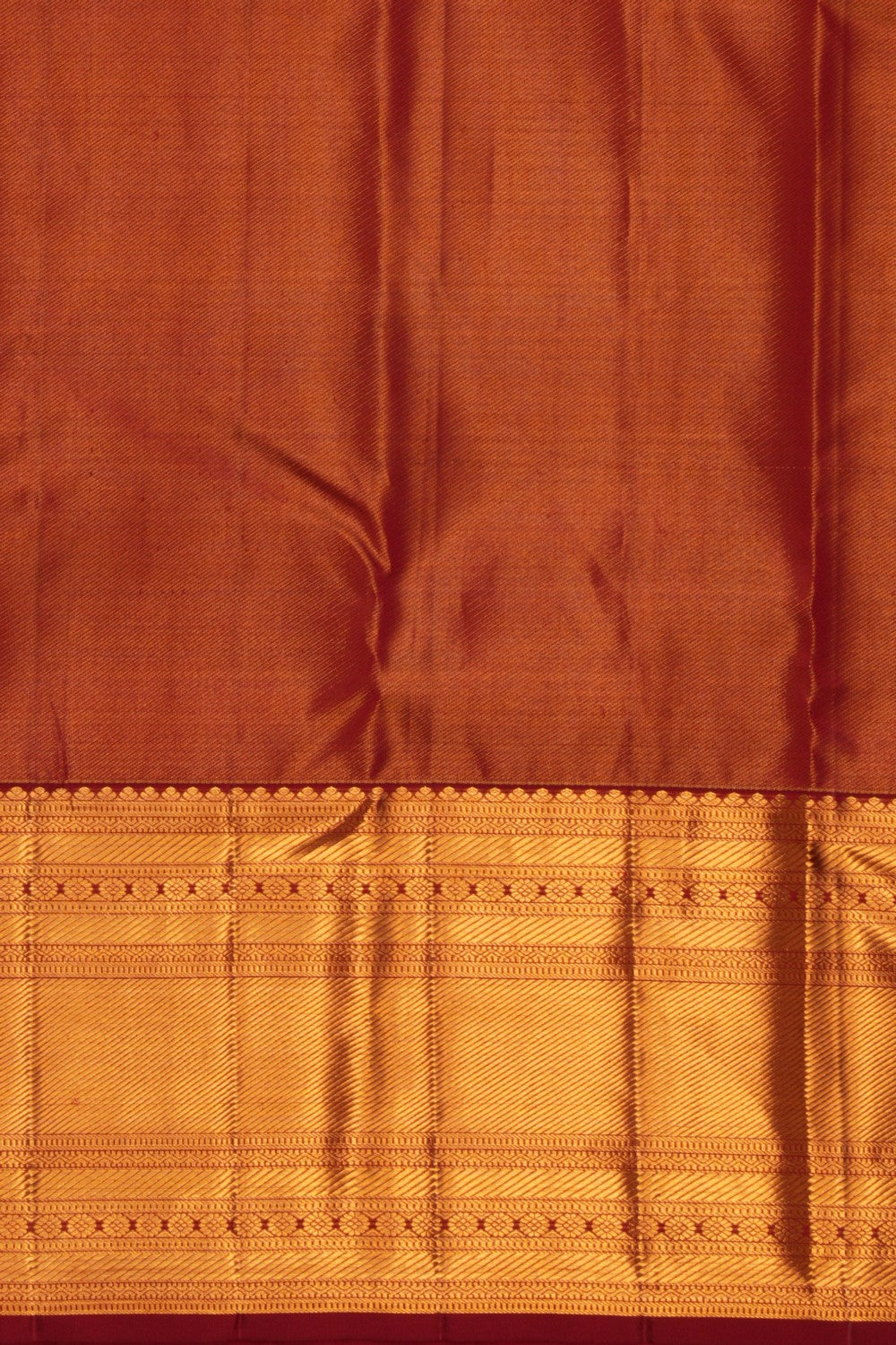 Kanchipattu Brocade Gold Saree