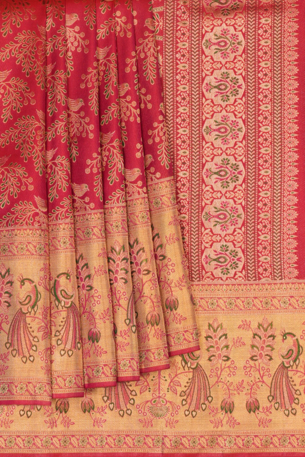 Rangkat Brocade Kanchipattu Silk Saree