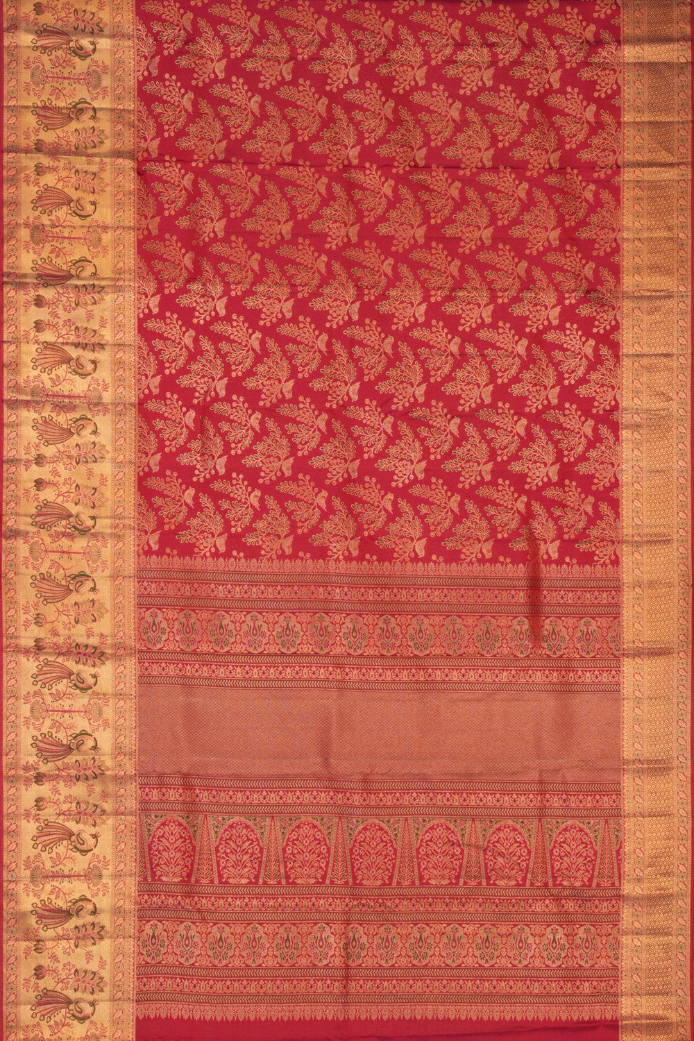 Rangkat Brocade Kanchipattu Silk Saree