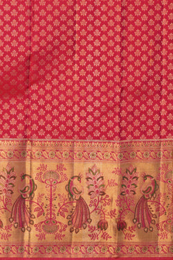 Image of Rangkat Brocade Kanchipattu Silk Saree